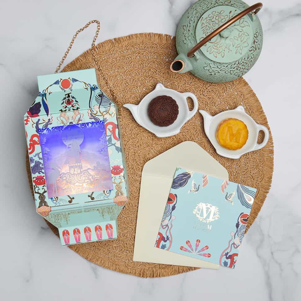 Lady M Gift Packaging with Tea Set