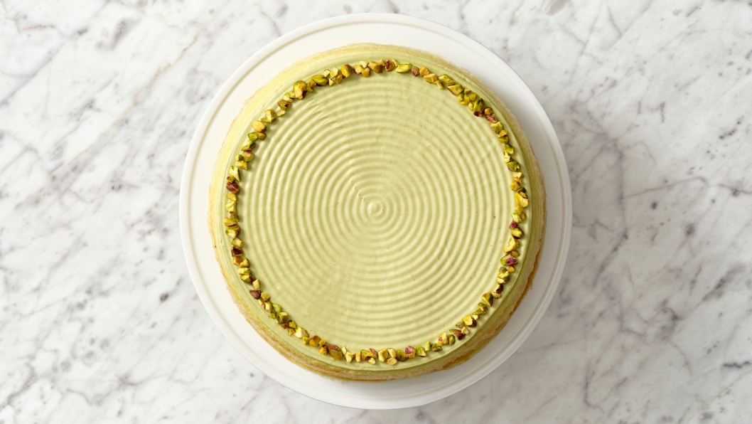 Pistachio Mille Crêpes Step 4