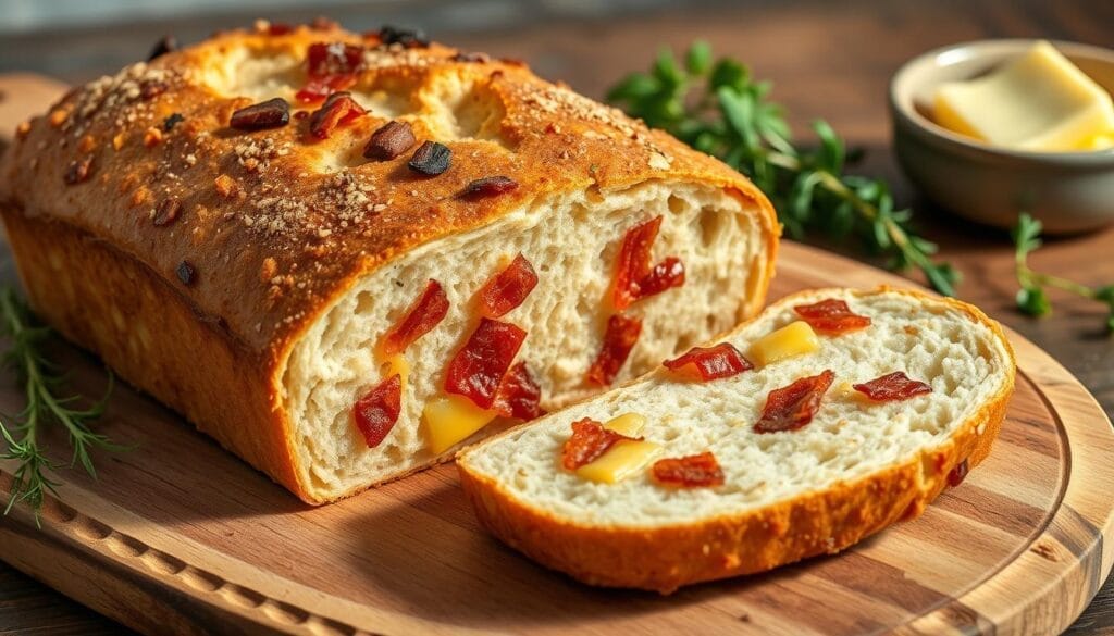 Bacon and Cheddar Bread