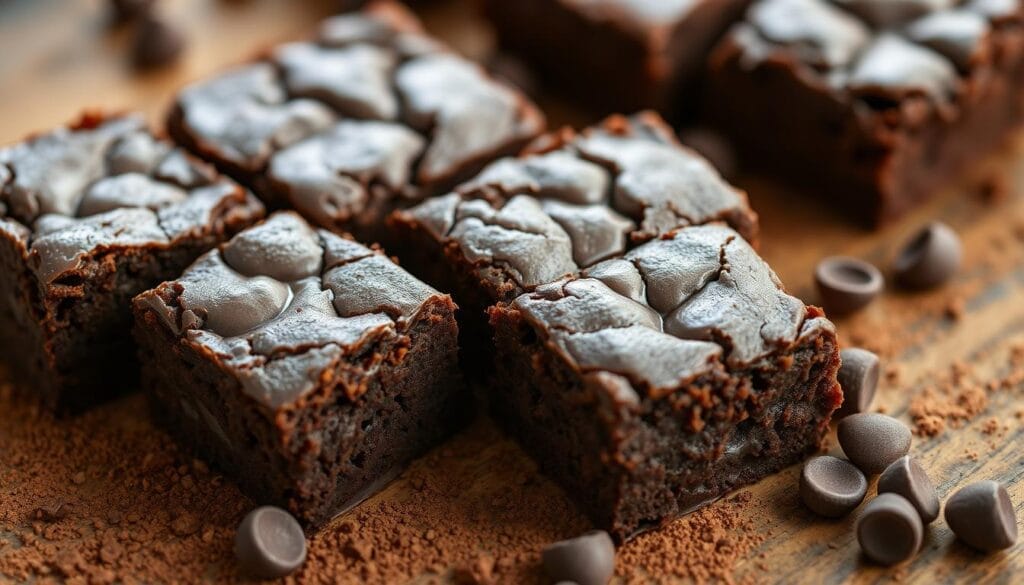 Crackly Topped Brownies