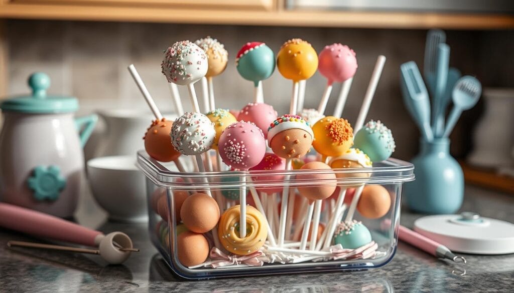 cake pop storage