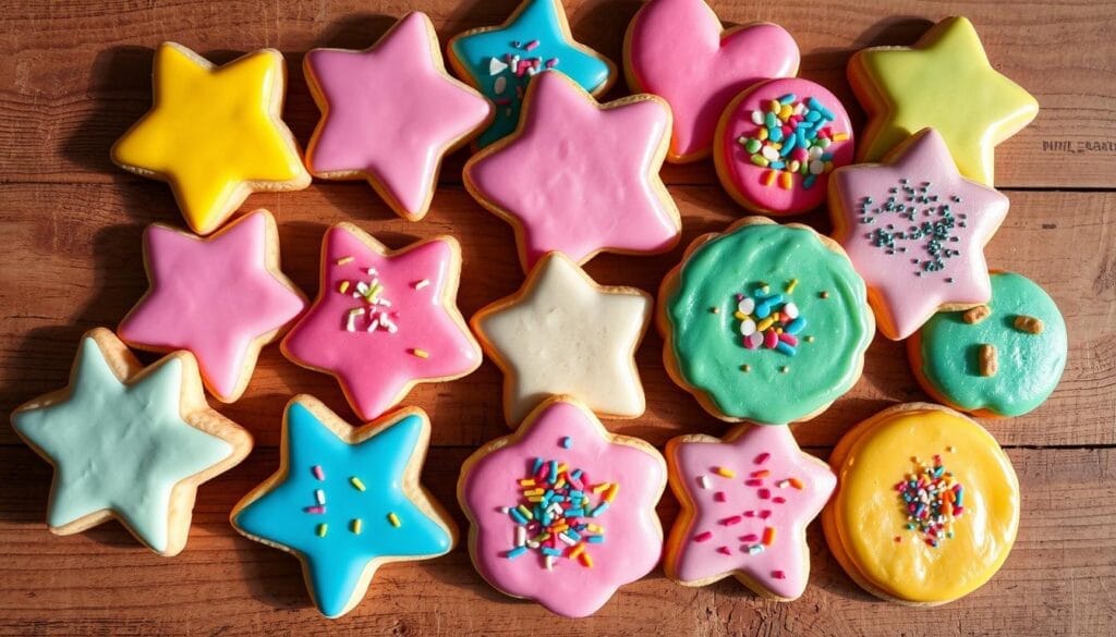 colorful cookies