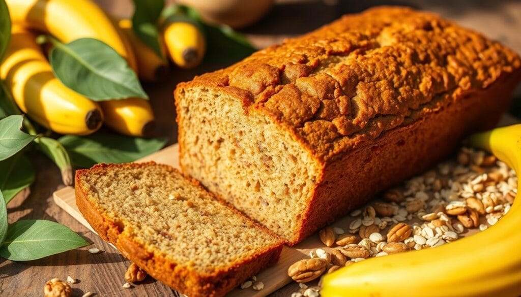 healthy banana bread