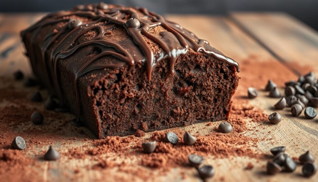 homemade chocolate loaf