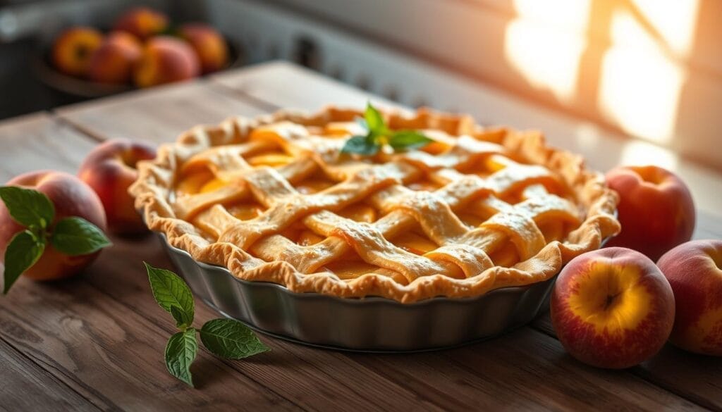 peach pie with canned peaches recipe